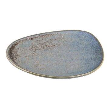 Olympia Ember Blauwe Driehoekige Borden 190 mm (Pak Van 6)