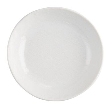 Olympia Denim Witte Coupe Kommen 220 mm (Pak Van 6)