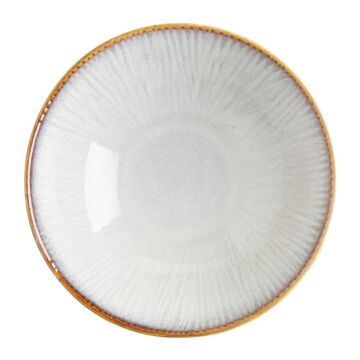 Olympia Drift Grijze Coupéschalen Met Reliëf, 205 mm (Pak Van 4)