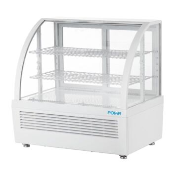 Polar C-Series Countertop Display Koelkast Wit 100Ltr