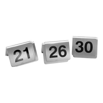 tafelnummer set (21~30), 705052, HVS-Select