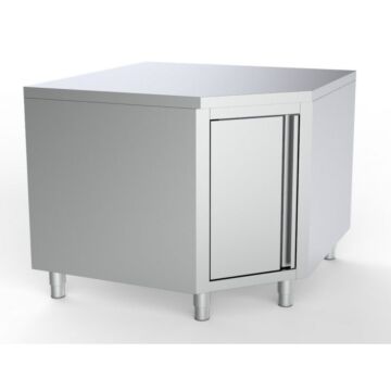 COMBISTEEL WERKTAFEL HOEK MET DEUR 1000/1000 VOOR 600MM TAFELS, 7333.0288