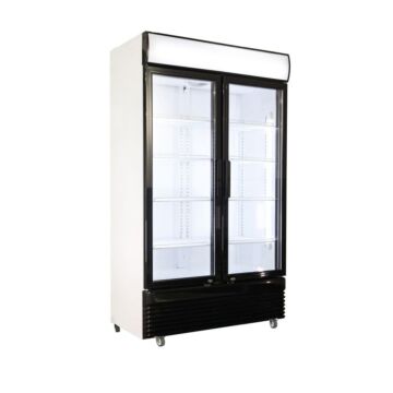 Koelkast Combisteel Fcu-750, Glasdeuren, 670L, 112(b)x197,3(h)x61(d), 230V/450W