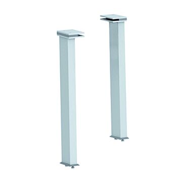 COMBISTEEL 2 STAANDERS TBV GEBOGEN GLAS, 7495.0495