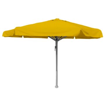 Horeca parasol rond 5 meter Bali geel