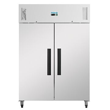 Vriezer Polar, RVS deuren, 1200L, 135(b)x200(h)x82(d), 230V/420W