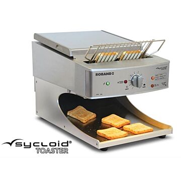 SYCLOID GRILL TOASTER - RVS BANDBROODROOSTER - 412X596X421 MM