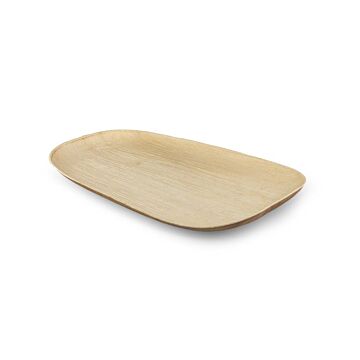 Sier Disposables Palm cateringschaal 450 x 290 x h25 mm 12 x verpakkingen van 5 stuks