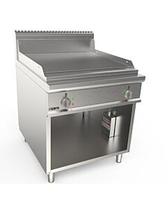 SARO Elektrische bakplaat met open onderstel - model LQ / FTG4BAR, 423-8740