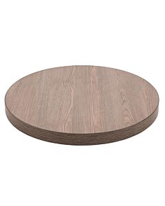 Bolero rond tafelblad Vintage Wood 60cm, 4,8(h) x 60(Ø)cm