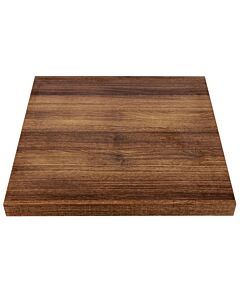 Bolero vierkant tafelblad Rustic Oak 70cm