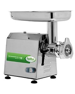 Gehaktmolen TI-22 400V rvs, H44 x B30 x D48, 400V / 1100W