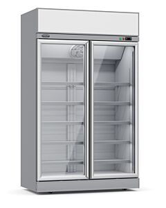 KOELKAST 2 GLASDEUREN INS-1000R, Combisteel, 7455.2400