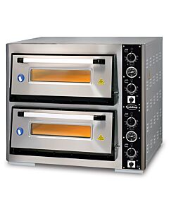 ELEK. PIZZAOVEN DUBBEL 2 X 6, Combisteel, 7491.1035