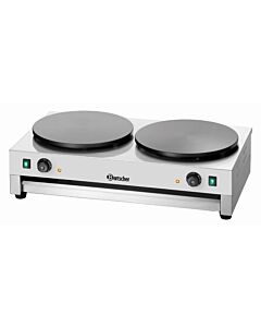 Crêpe-bakplaat 2CP400, 90(b)x55(d)x30(h)cm, 2x230V/2x3000W