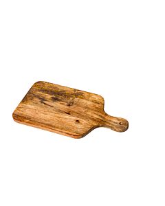 Rechth. Houten serveerplank 43 x 23 x 2 cm, doos van 2 stuks