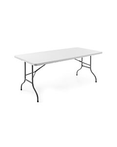 Hendi Buffettafel, HDPE (Hoge dichtheid Polyethyleen), Wit, 75(b)x183(d)x74(h)cm, 810910