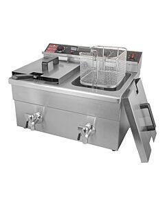 Frituurpan Caterchef 2x 8 Liter, 230v - 2x3500 watt 688218