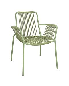 Bolero Melbourne Armstoelen Lichtgroen (4 stuks)