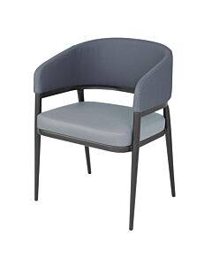 Bolero Meridian Binnenstoelen - Steengrijs Blauw (Set Van 2)