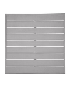 Bolero Aluminium Vierkant Tafelblad Lichtgrijs 700mm