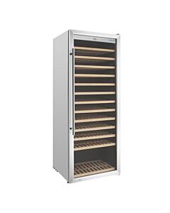 Polar G-Serie Enkele Zone Wijnkoelkast Roestvrij Staal 137 flessen