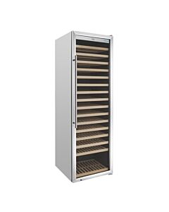 Polar G-Serie Enkel Zone Wijnkoelkast Roestvrij Staal 192 flessen