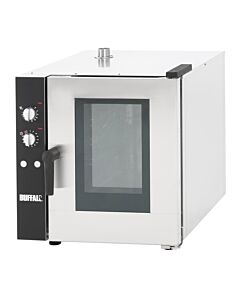 Buffalo heteluchtoven met vochtigheid 5x GN 1/1