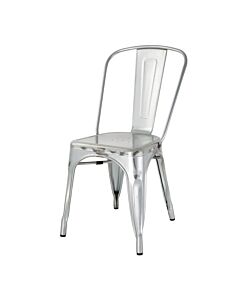 Bolero Bistro gegalvaniseerd stalen stoelen (4 stuks)