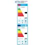 Foster Flexdrawer, koellade / vrieslade +1/+4°C, -18/-21˚C, rvs 304 uit- en inwendig en werkblad met spatrand, FFC4-2, 35-106