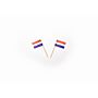 Sier Disposables Vlagprikker Nederland (FSC®) 12 dozen van 500 stuks