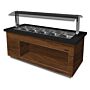 SARO Warm buffet model PREMIUM LINE SB-H 230 bruin/zwart, 366-2315