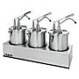 SARO Sausdispenser set van 3 model PD003, 421-1007