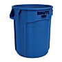 Ronde Brute container 75,7 ltr, Rubbermaid, model: VB 002620, blauw