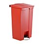 Step-On Classic container 87 ltr, Rubbermaid, model: VB 006146, rood