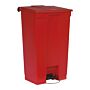 Step-On Classic container 87 ltr, Rubbermaid, model: VB 006146, rood
