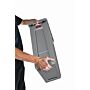 Slim Jim met luchtsleuven 87 ltr, Rubbermaid, model: VB 186376, grijs