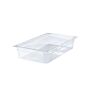 Gastronorm voedselpan 1/1 25,7 ltr, Rubbermaid, model: VB 000133P, 6 stuks per verpakking, transparant