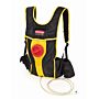 Flow Backpack, Rubbermaid, model: VB 182909, zwart, geel