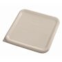 Vierkant deksel small, Rubbermaid, model: VB 232042, 12 stuks per verpakking, beige