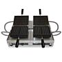 Dubbel wafelijzer, 4x7 Ontbijt, Matt/Krampouz, 230V/2800W