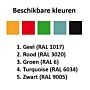 Menukast Crea Menu-rond, 6x A4, 5 kleuren