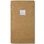 Menumap A4 small Dagstyle, Eco Naturale, Naturel, 29x15.5cm