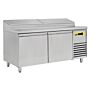 Koelwerkbank Nordcap 2 deurs, 186L, 181(B) X 85(H) X 83(D), 230V/330W