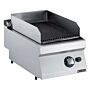 Lavasteengrill, Zanussi GLG7 / 1HT, B40xD73xH25cm, Gas/7kW