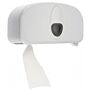 Toiletpapierdispenser PlastiQline 2020, 2rolshouder kunststof wit, ABS kunststof