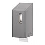Toiletpapierdispenser SanTRAL, Toiletrolhouder (kokerloze rollen) 2rols RVS, RVS anti-fingerprint coating   