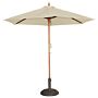 Parasol Bolero, rond, Ecru, 2,5 meter