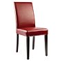 Kunstlederen stoelen Bolero, rood, 2 stuks