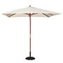 Parasol Bolero, vierkant, Crème, 2,5 meter